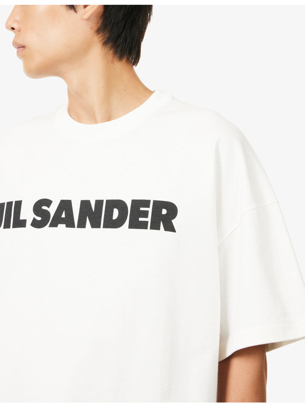 Logo-Print Crewneck Cotton T-Shirt - 5