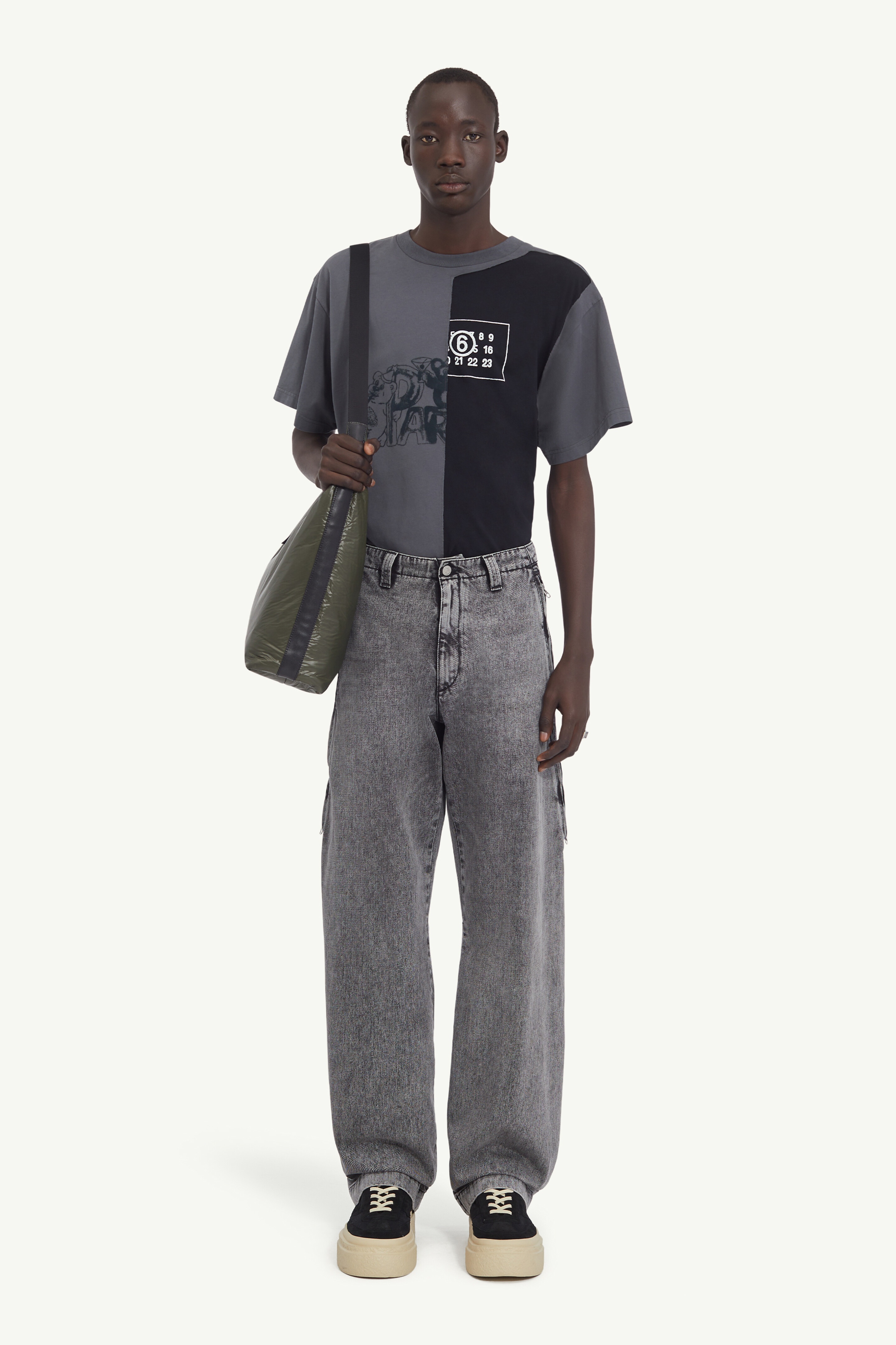 Black Denim Trousers - 2