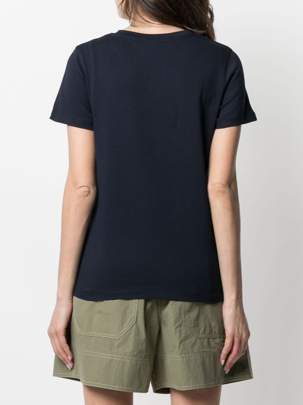 crew-neck fitted T-shirt - 4