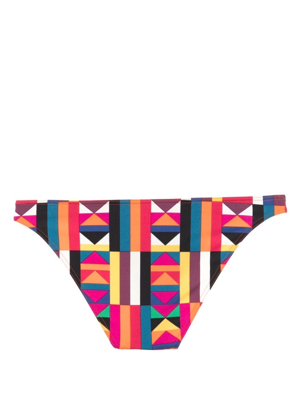 AllÃ©gorie geometric-print bikini bottoms - 2