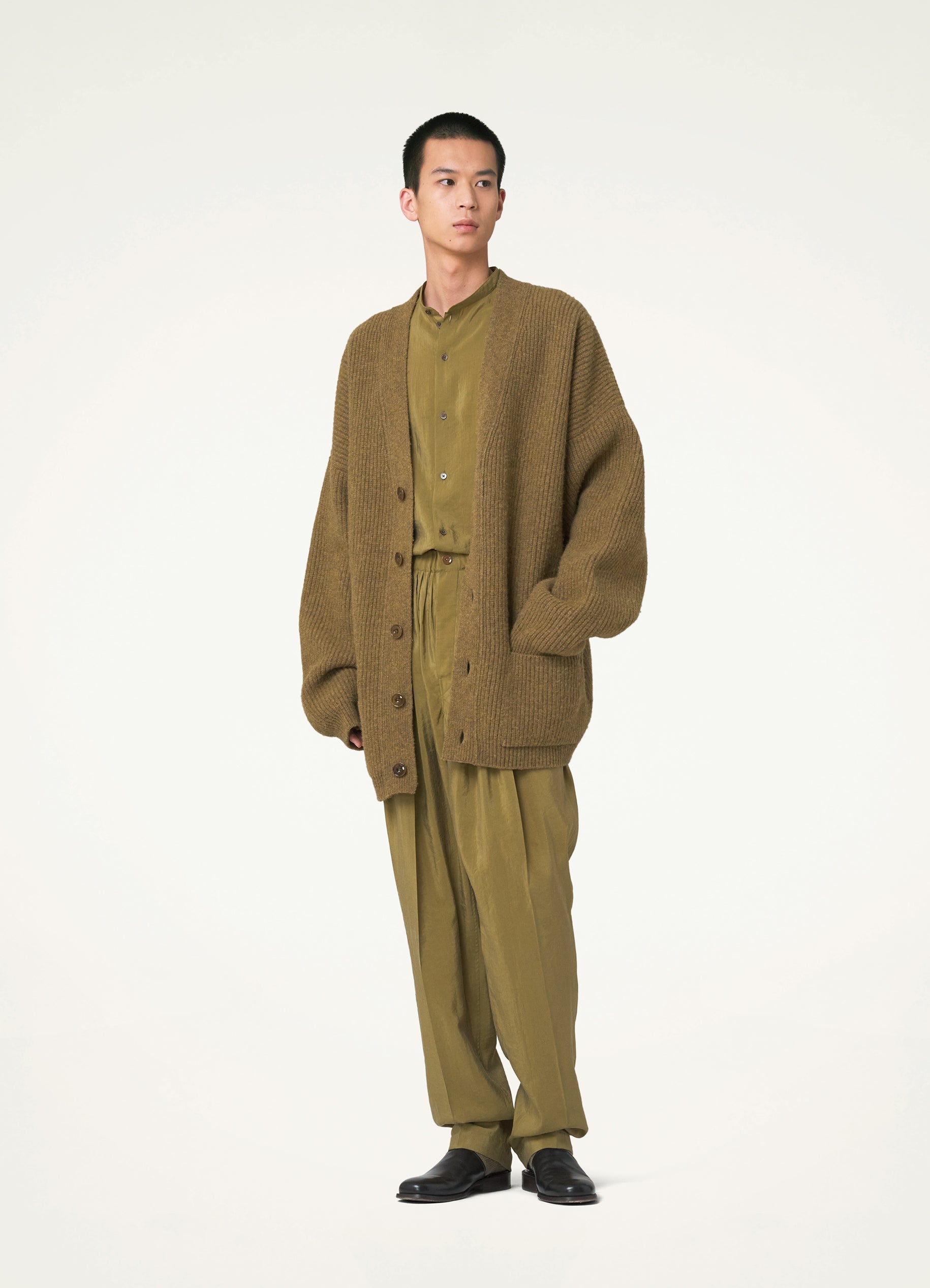 PLEATED RELAXED PANTS - 5