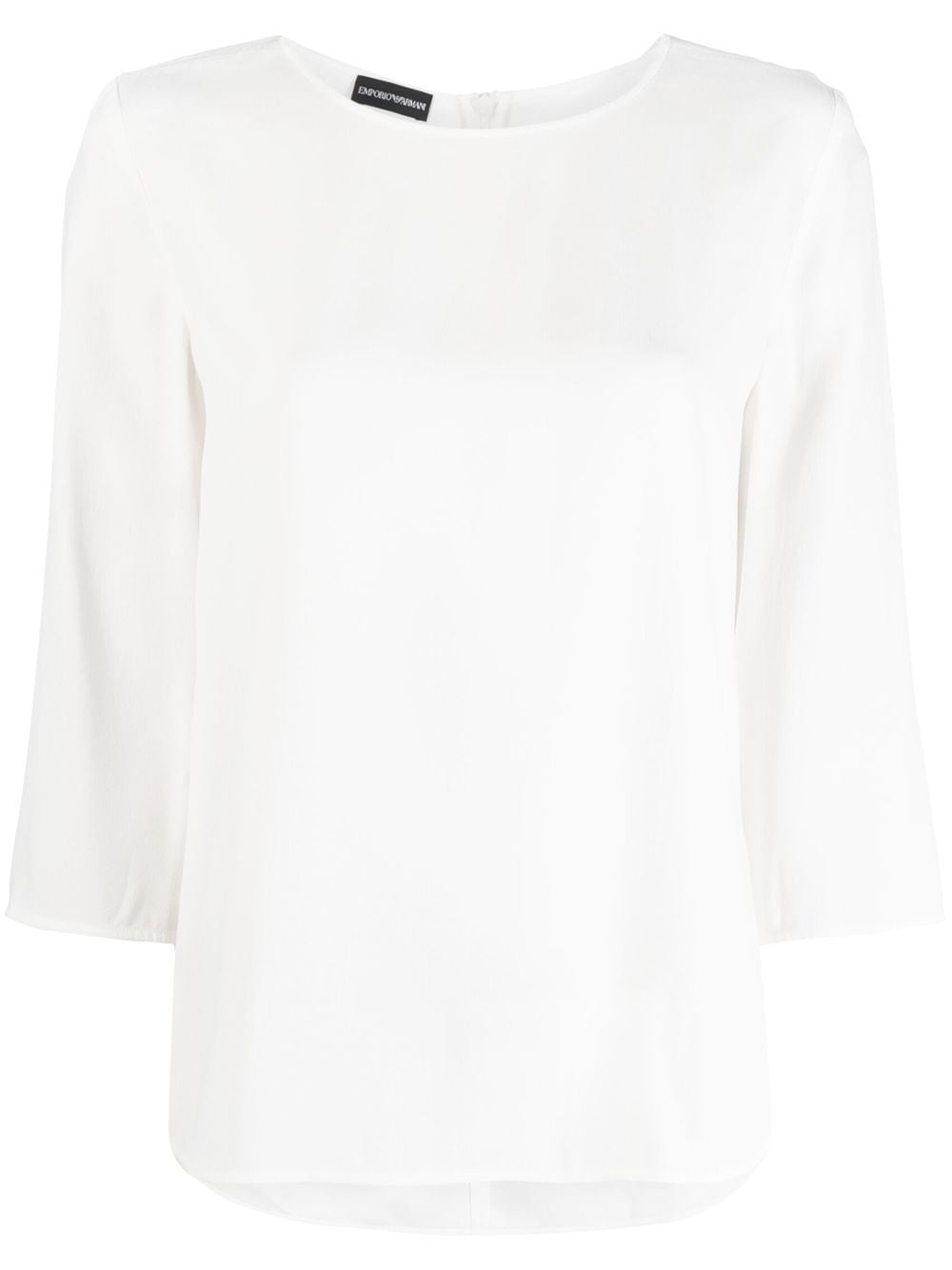 three-quarter sleeve blouse - 1