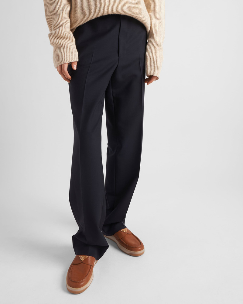 Prada Nappa leather loafers outlook