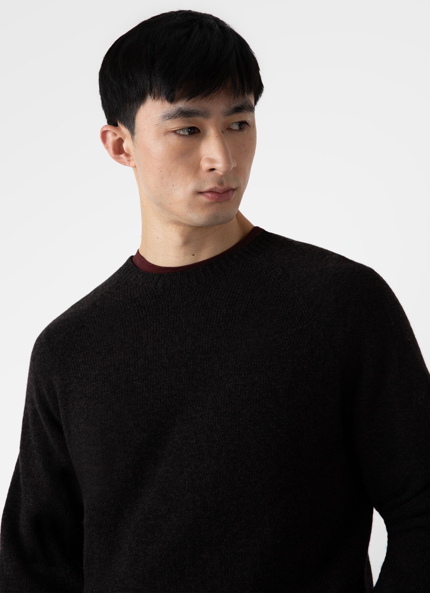 Lambswool Crew Neck Jumper - 5