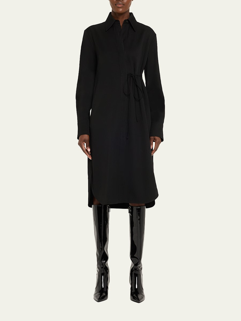 85mm Vinnie Patent Leather Knee-High Boots 3