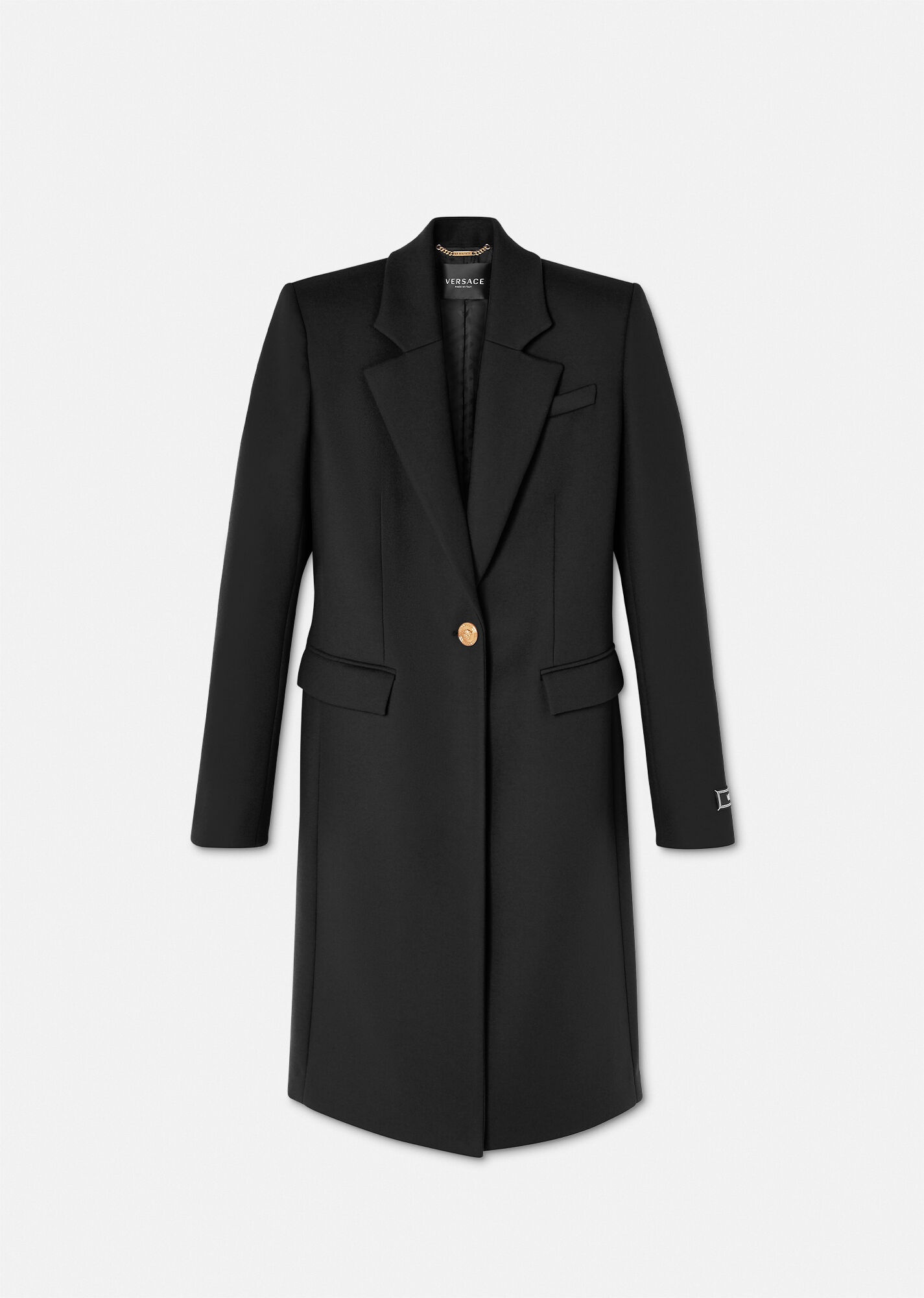Medusa Long Wool Coat - 1