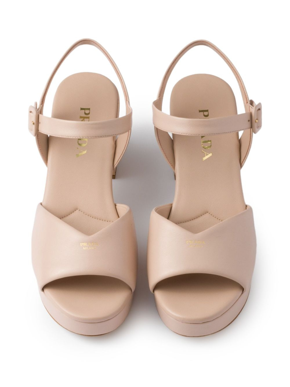 buckle-strap platform sandals - 4