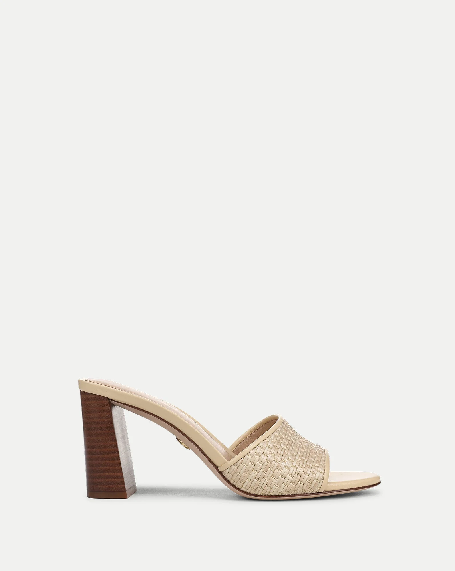 GALESSA RAFFIA MID-HEEL SANDAL - 1