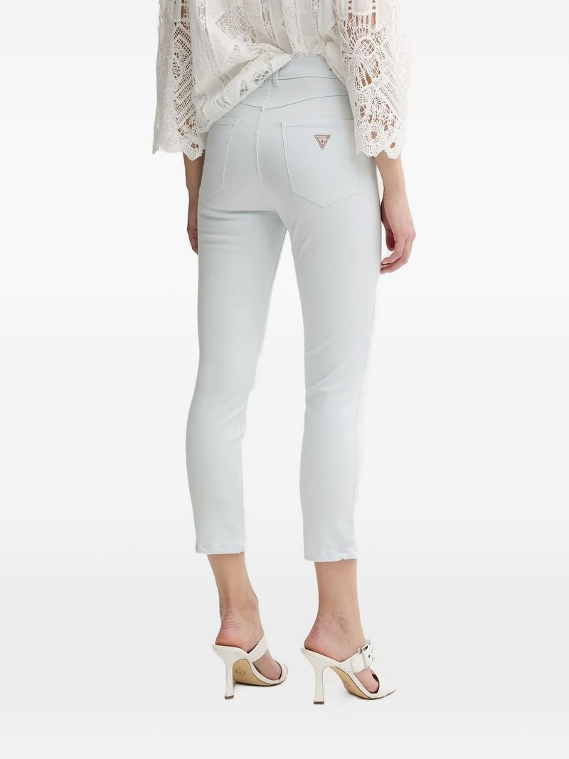 GUESS USA floral-print denim jeans outlook