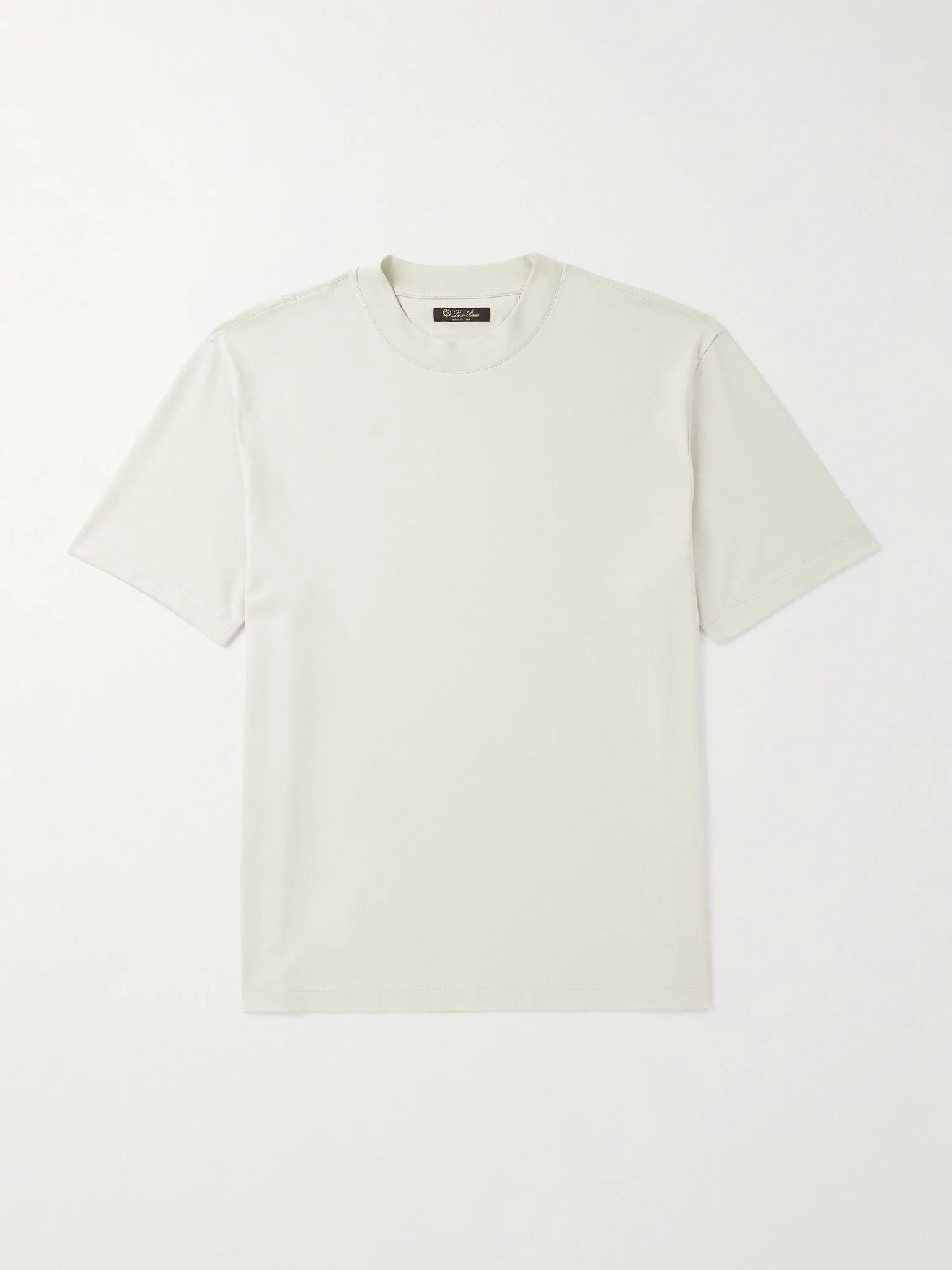 Cotton-Jersey T-Shirt Green - 1