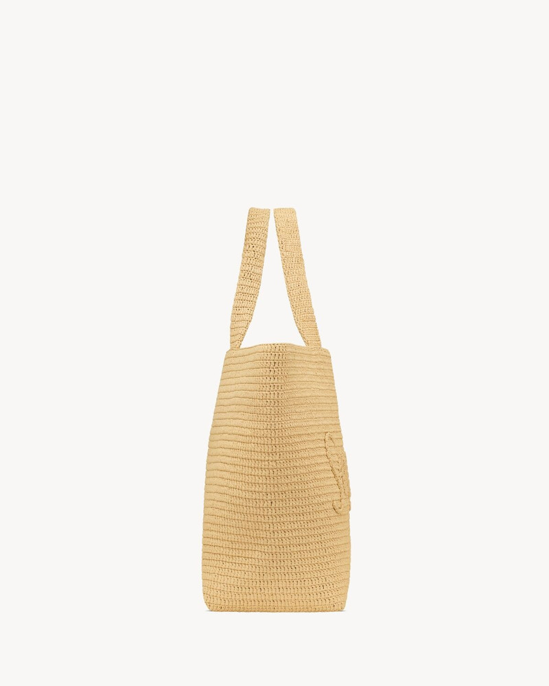 SAINT LAURENT TOTE IN RAFFIA 4