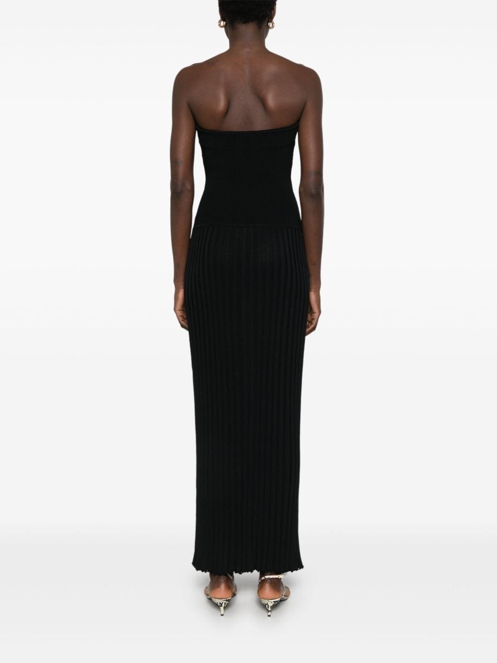Slash maxi dress - 4
