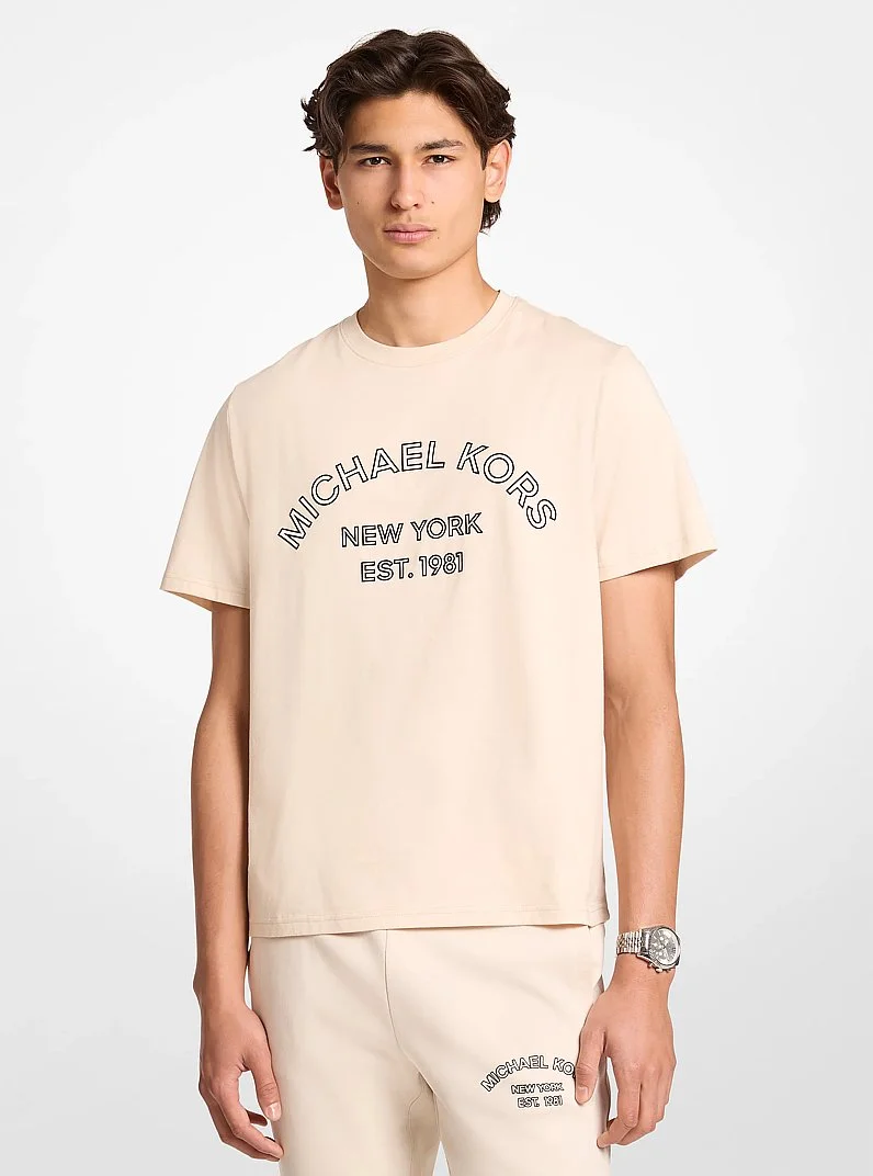 Graphic Logo Cotton Jersey T-Shirt - 1