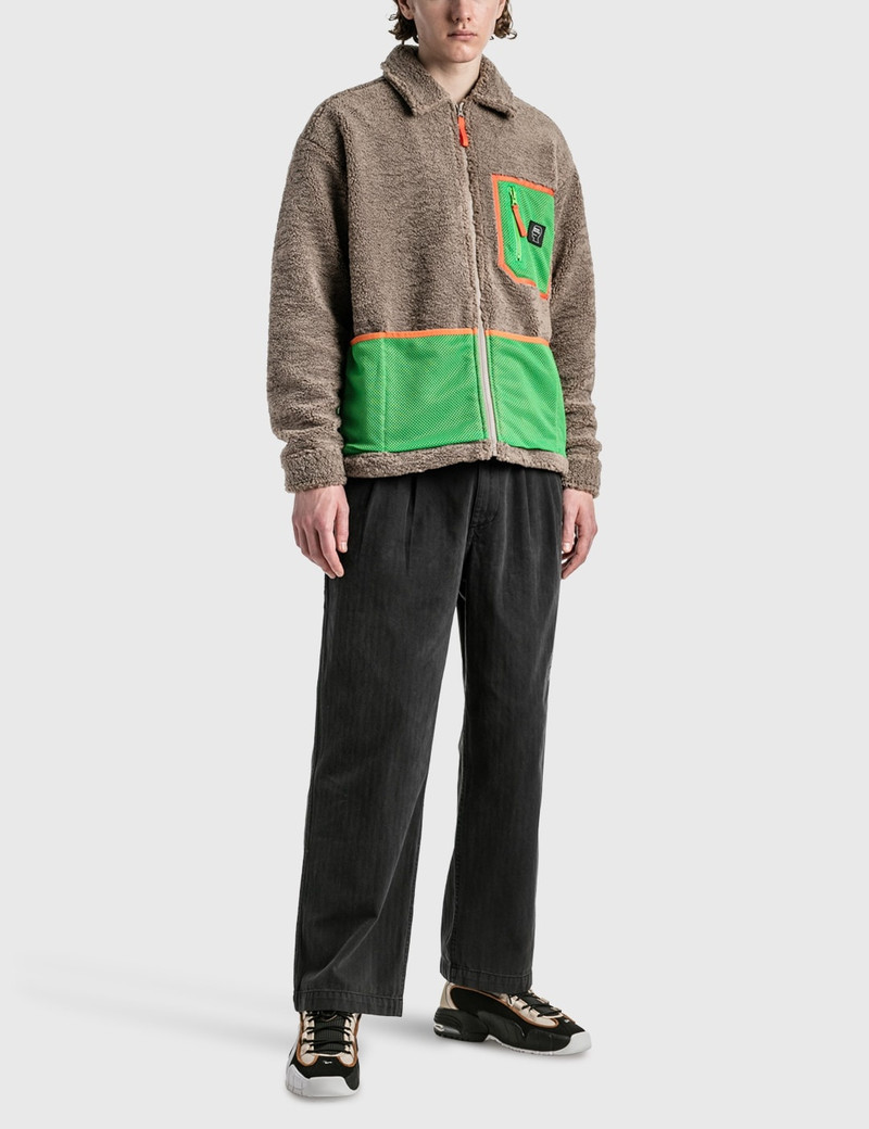 BRAIN DEAD MESHERPA ZIP JACKET outlook