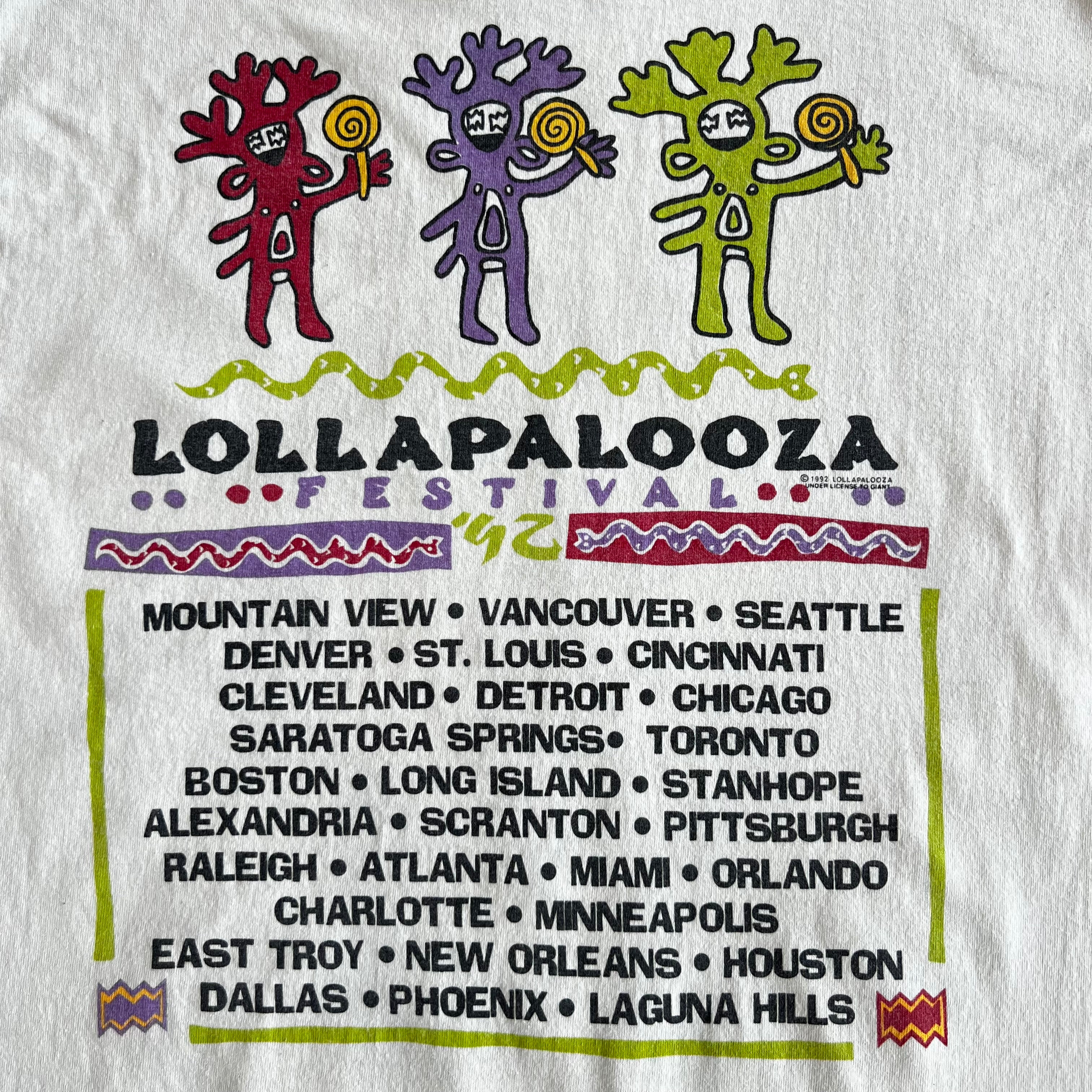 Final Blow - Vintage 90s Lollapalooza Festival T-Shirt SZ XL - 9