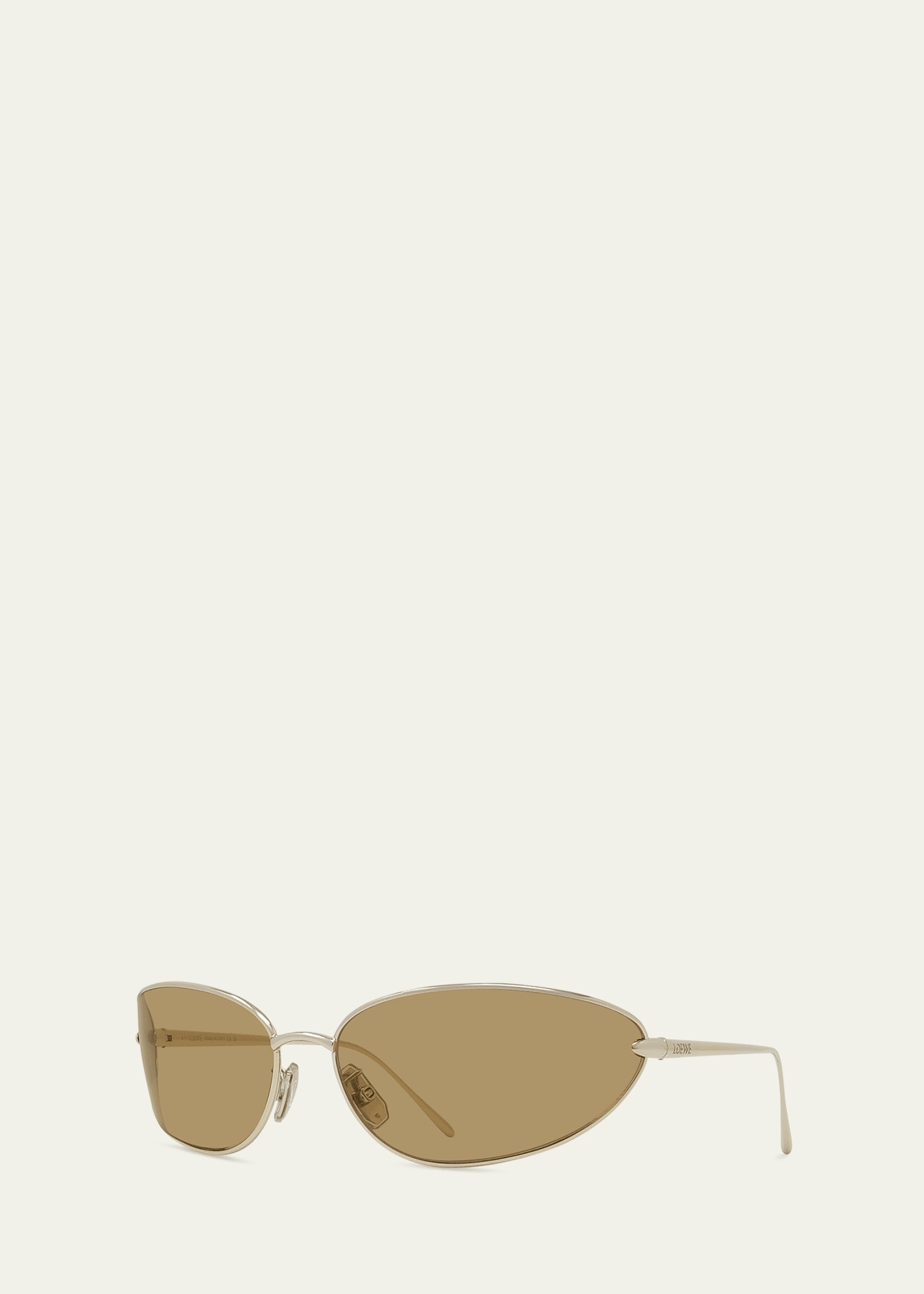 Signature Wrap Around Metal Sunglasses - 2