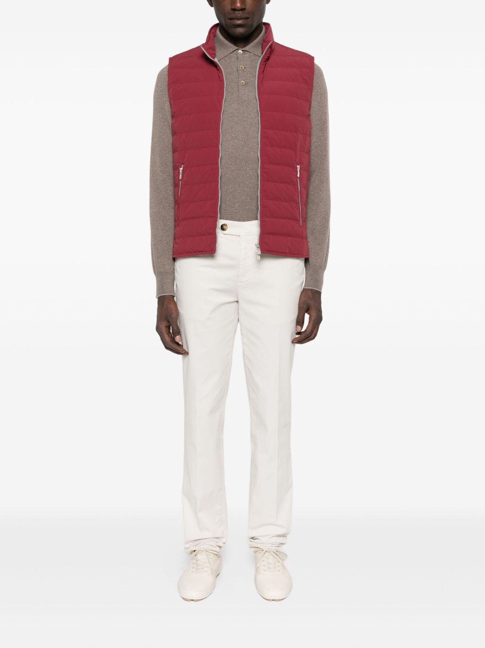 button-fly chinos - 2