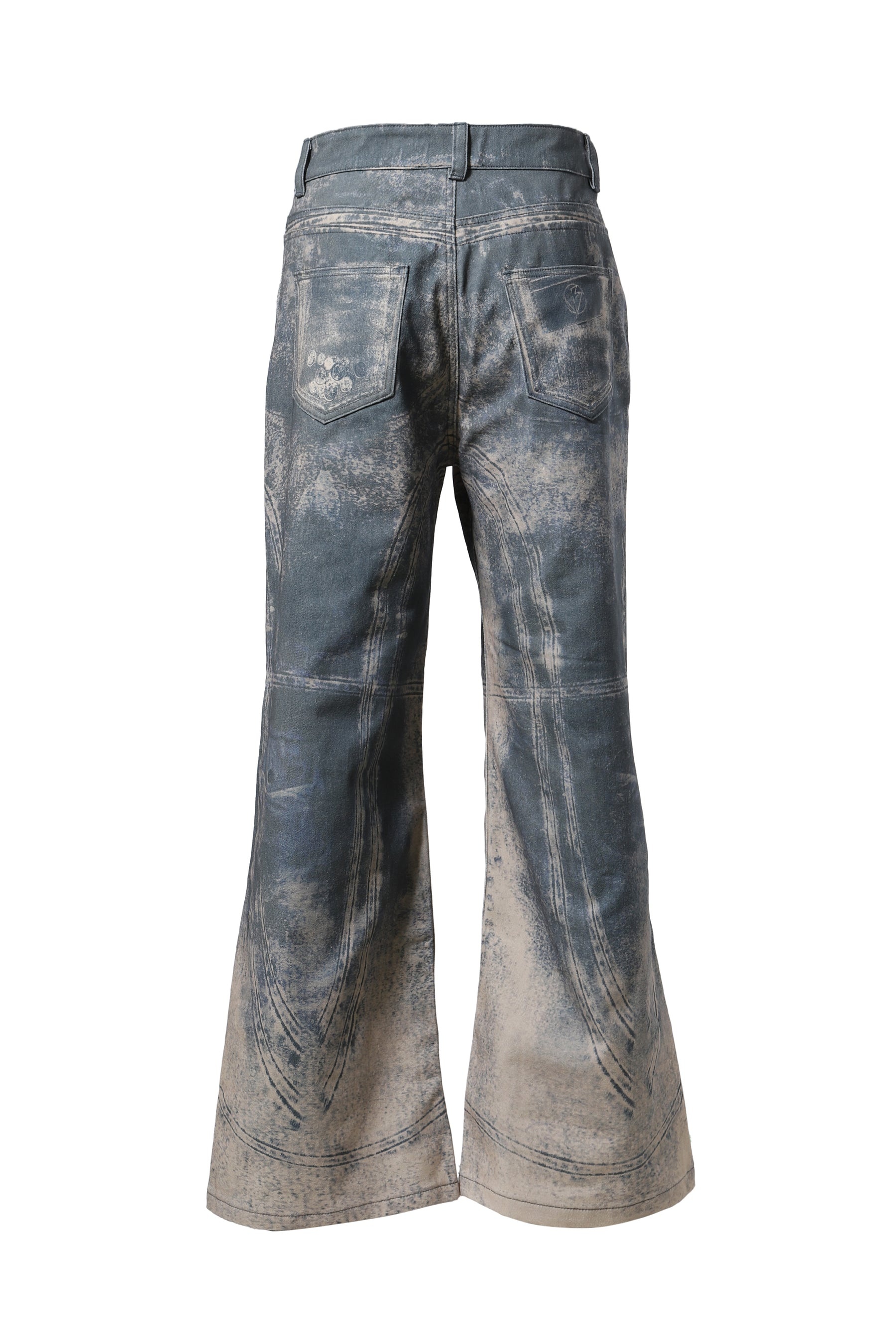 PRINTED DENIM / IND USED LOOK PRINTED - 2