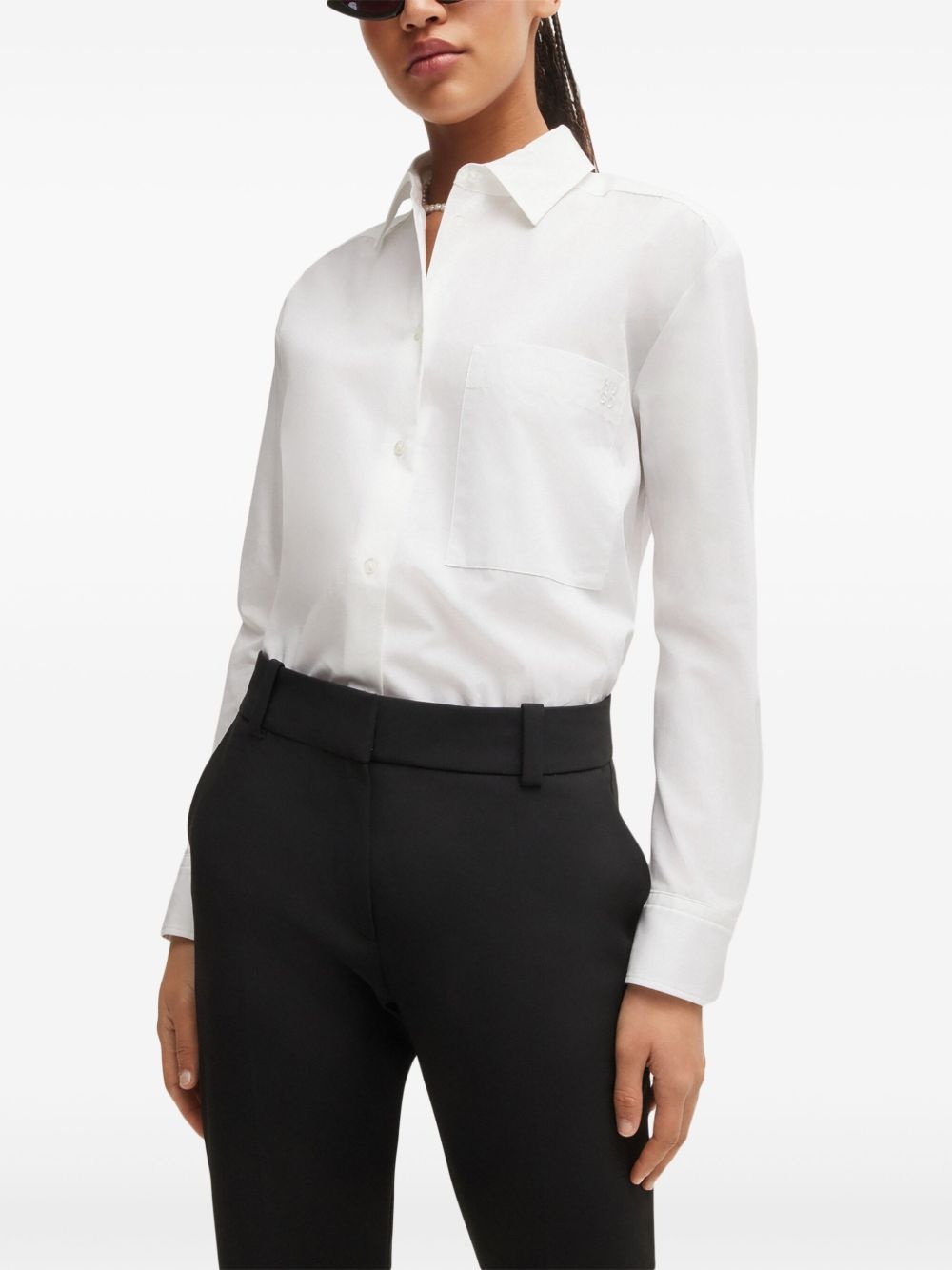 long-sleeve cotton shirt - 3