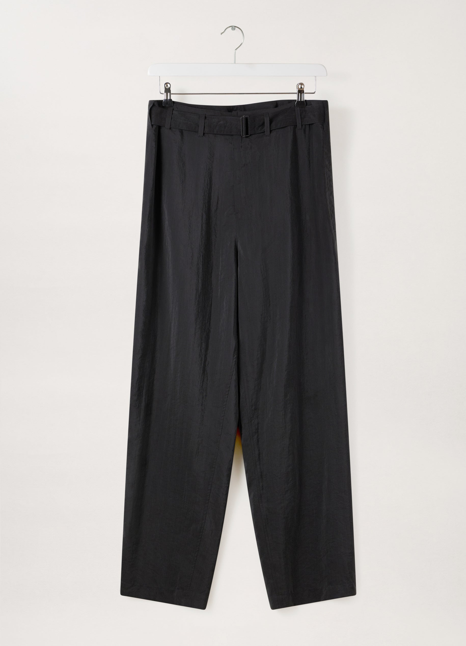 BELTED LOOSE PANTS
DRY SILK - 1