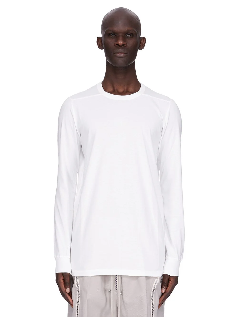 long-sleeve cotton T-shirt - 1