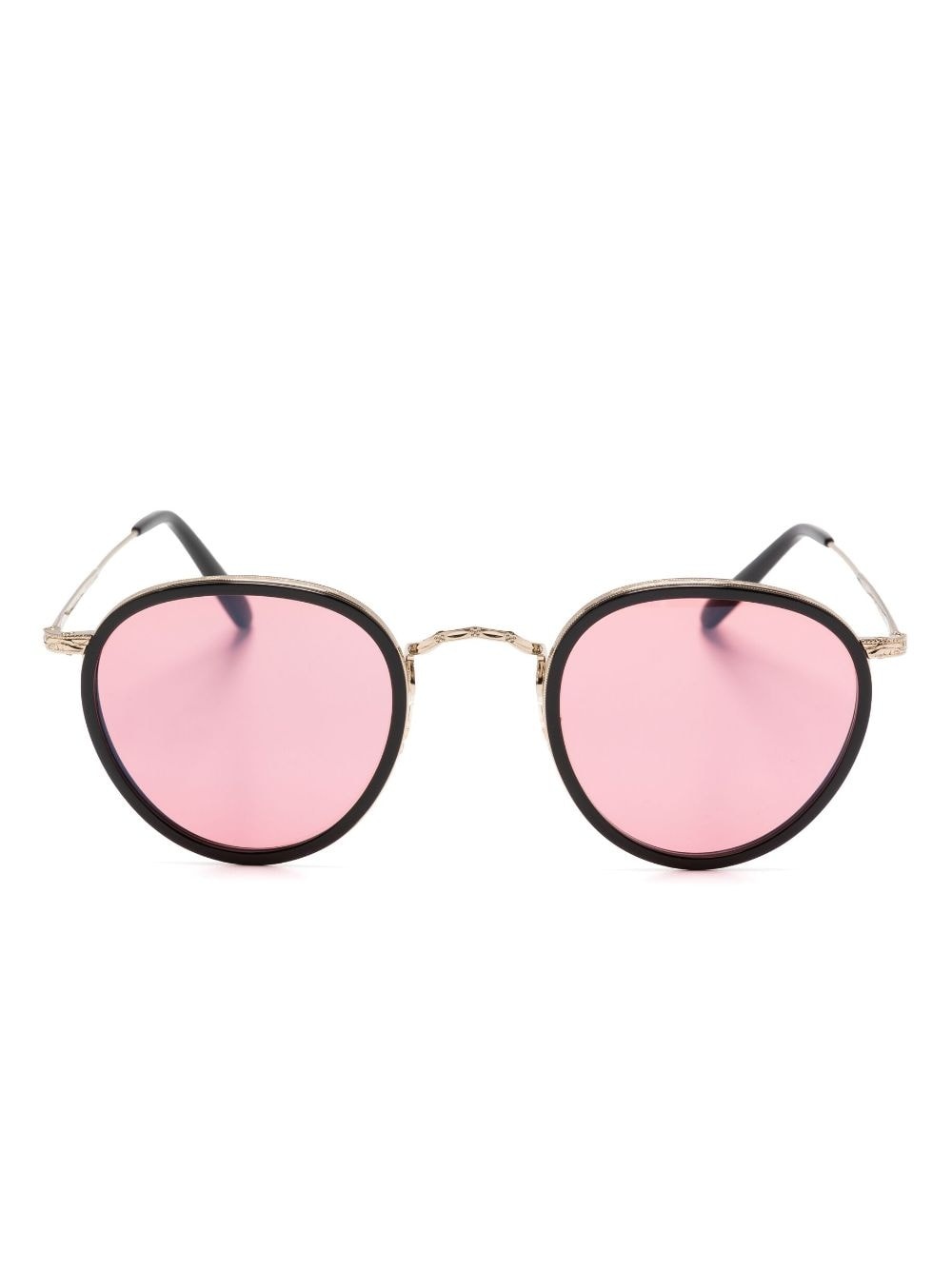 tinted round-frame sunglasses - 1