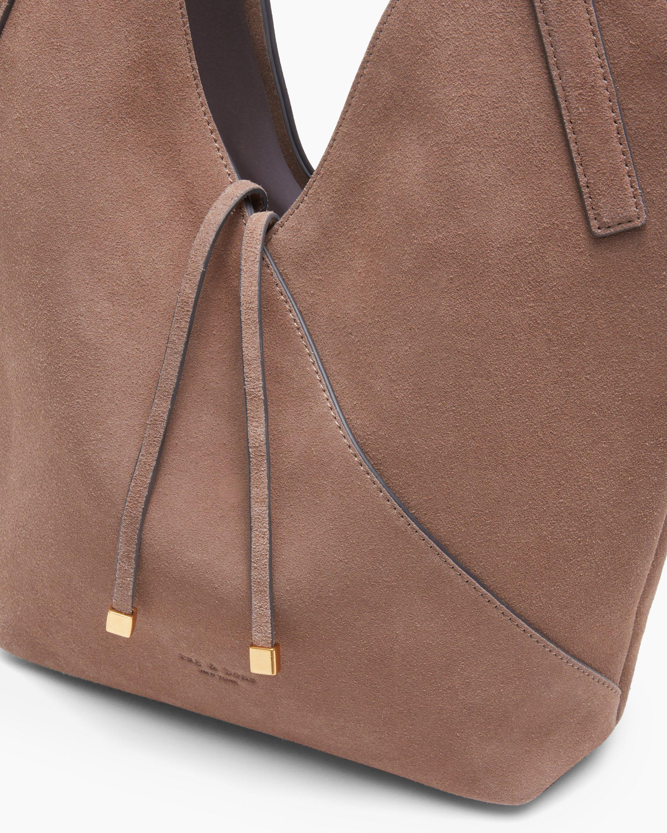Small Alix Suede Tote - 6