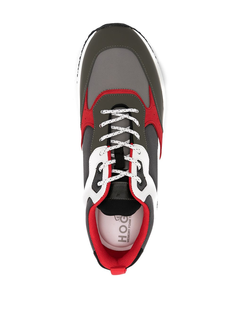 colour-block sneakers - 4
