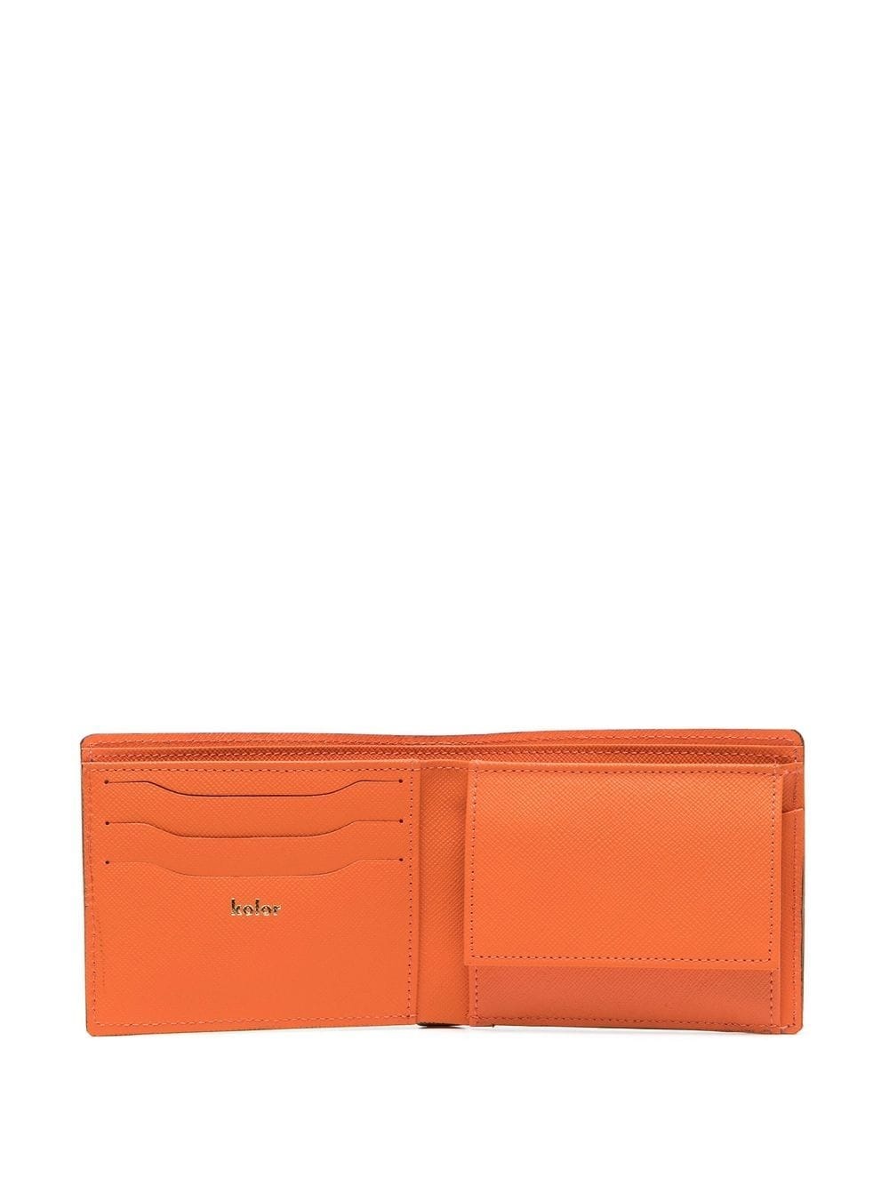 logo stamp bifold wallet - 3