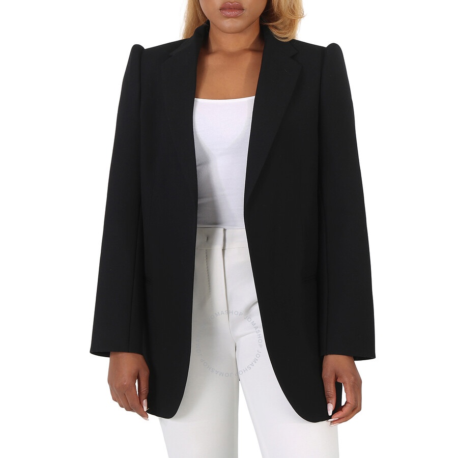 Balenciaga Ladies Black Suspended Shoulder Jacket - 3
