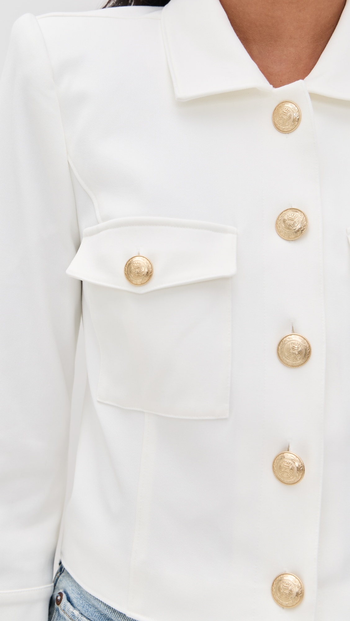 Kumi Cropped Fitted Jacket - 5