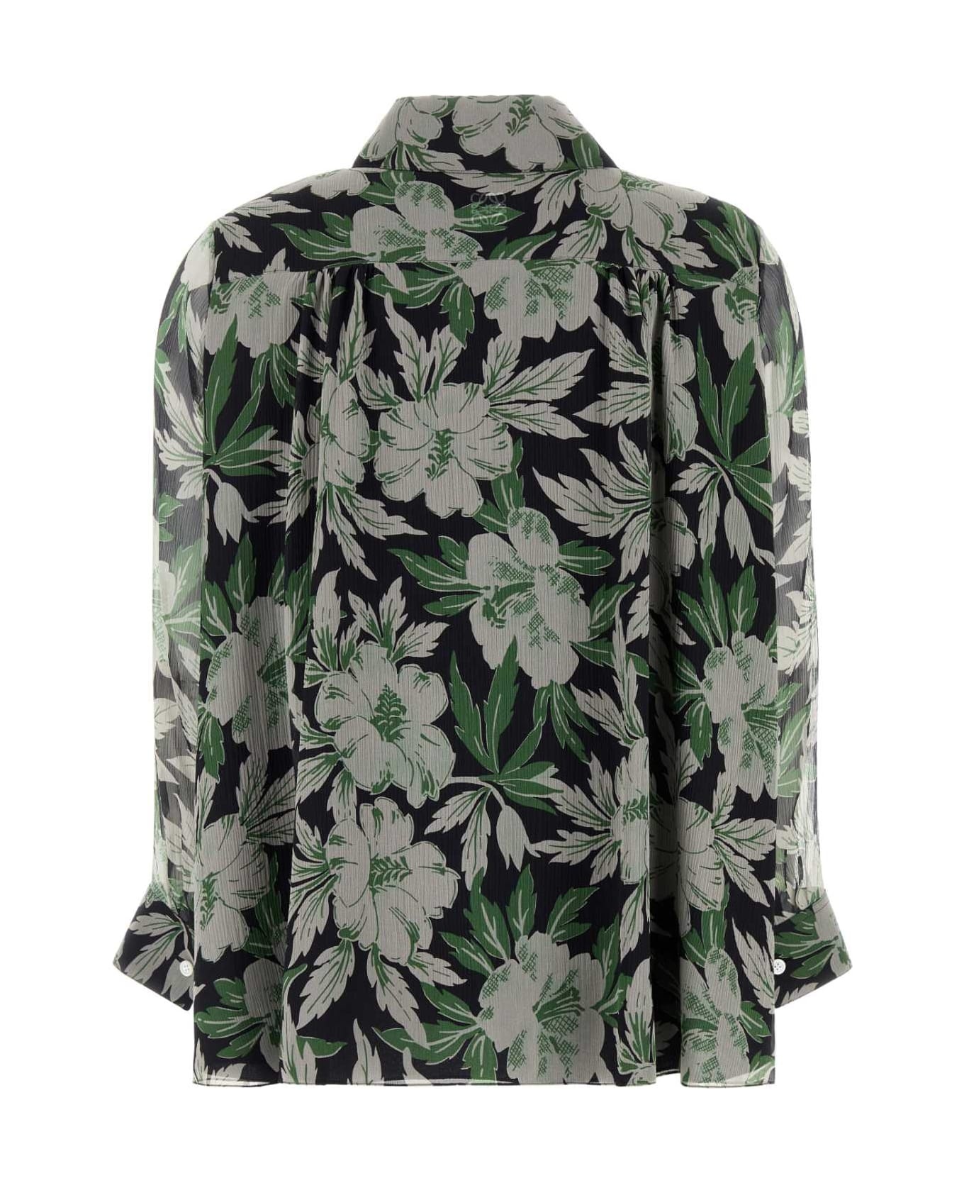 Printed Silk Shirt - 2