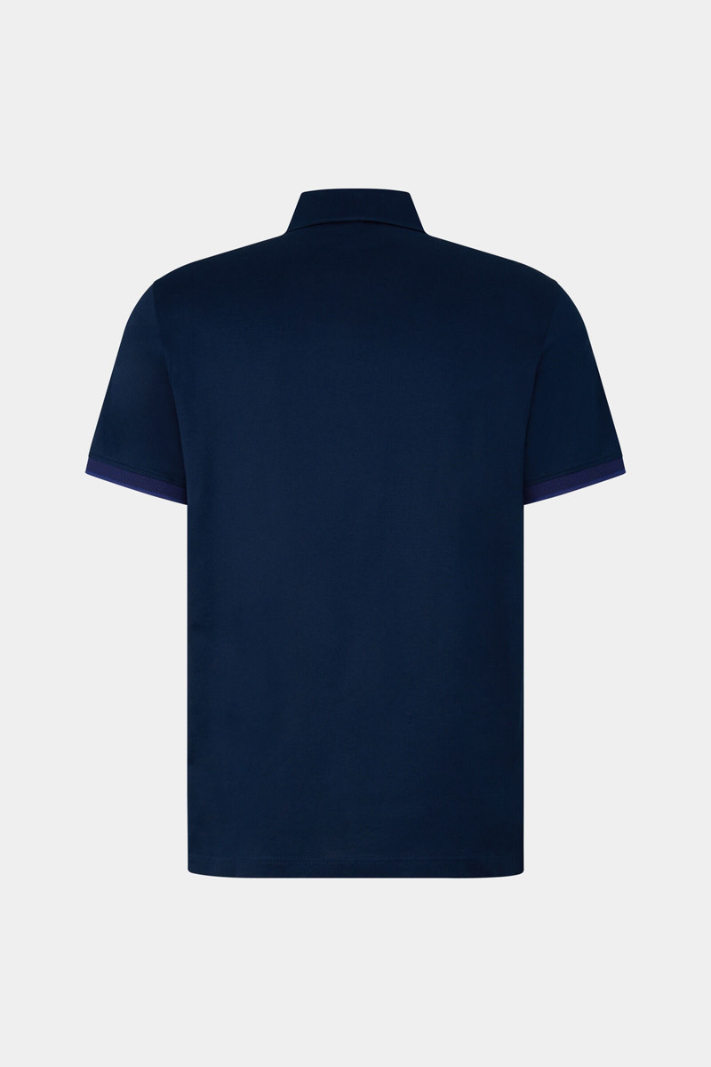 BOGNER Asmo Polo shirt in Navy blue outlook