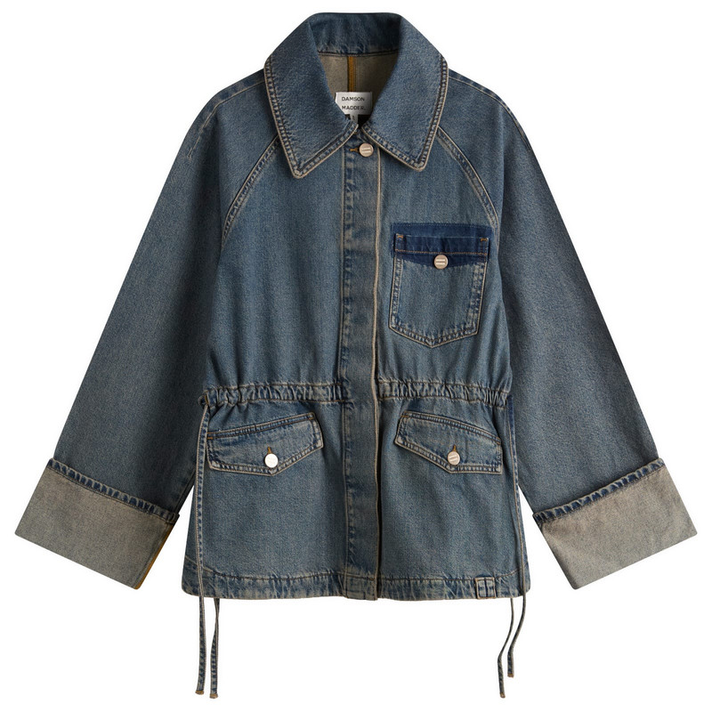 Damson Madder Emilie Workwear Denim Jacket 1