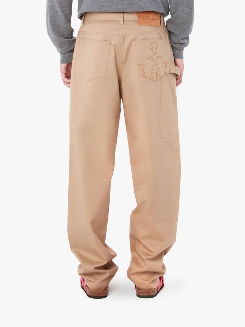 5-POCKET WORKWEAR CHINO TROUSERS 3