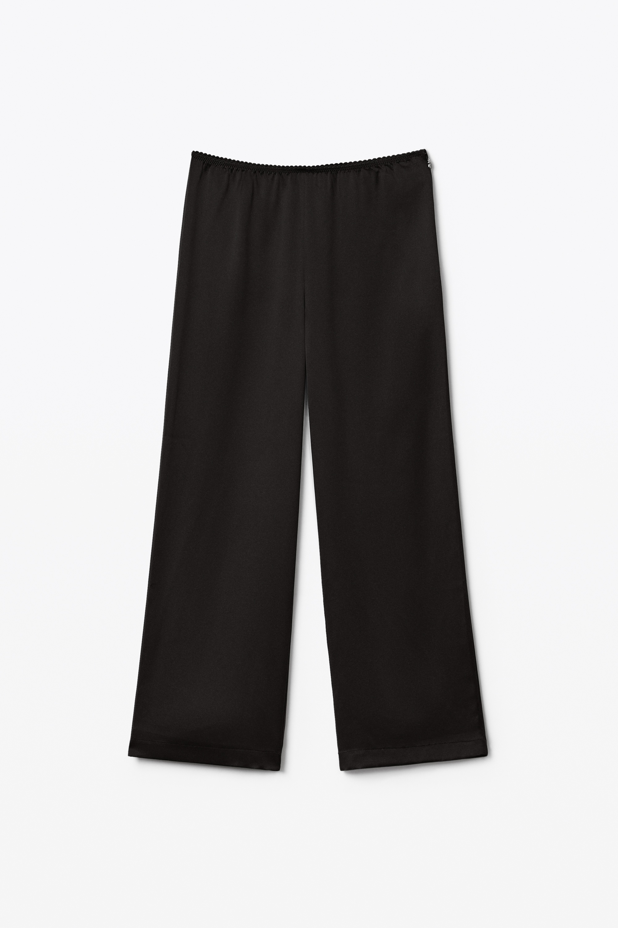 SLIM RELAXED PANT IN SILK CHARMEUSE - 1