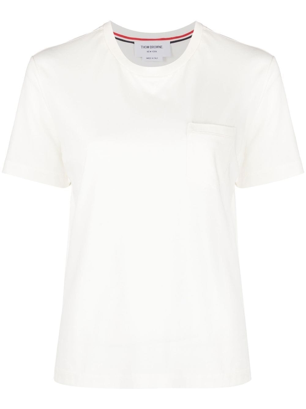chest patch-pocket T-shirt - 1
