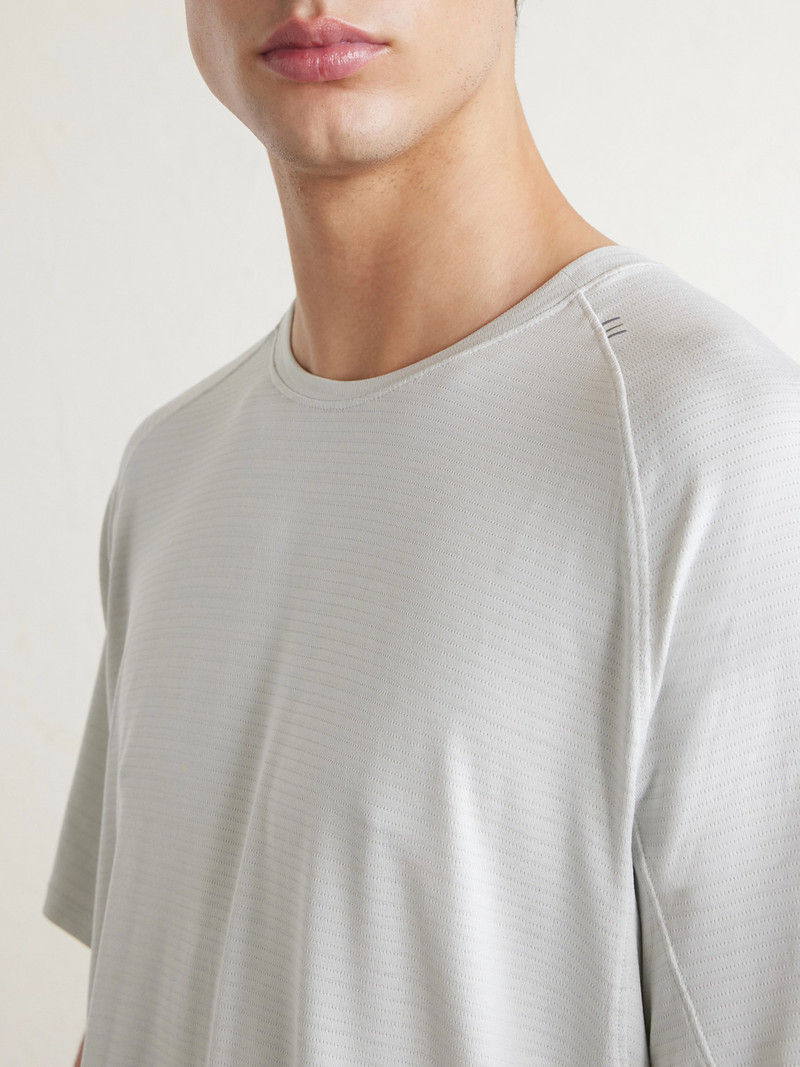 License to Train Striped Stretch Recycled-Jersey T-Shirt 5