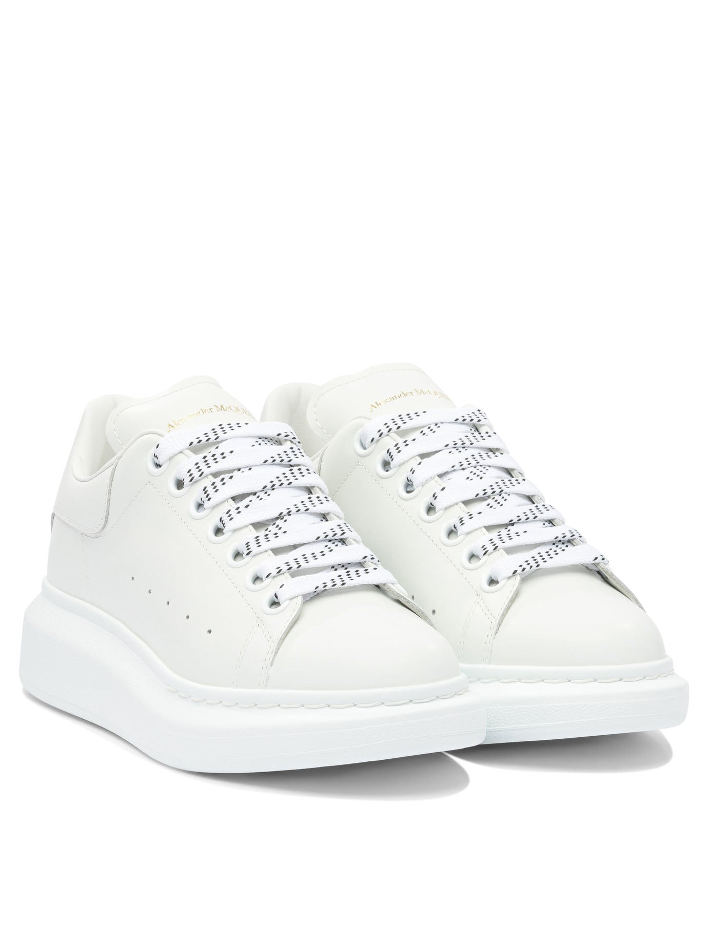 Alexander Mcqueen Leather Upper And Rubber Sole Sneaker - 2