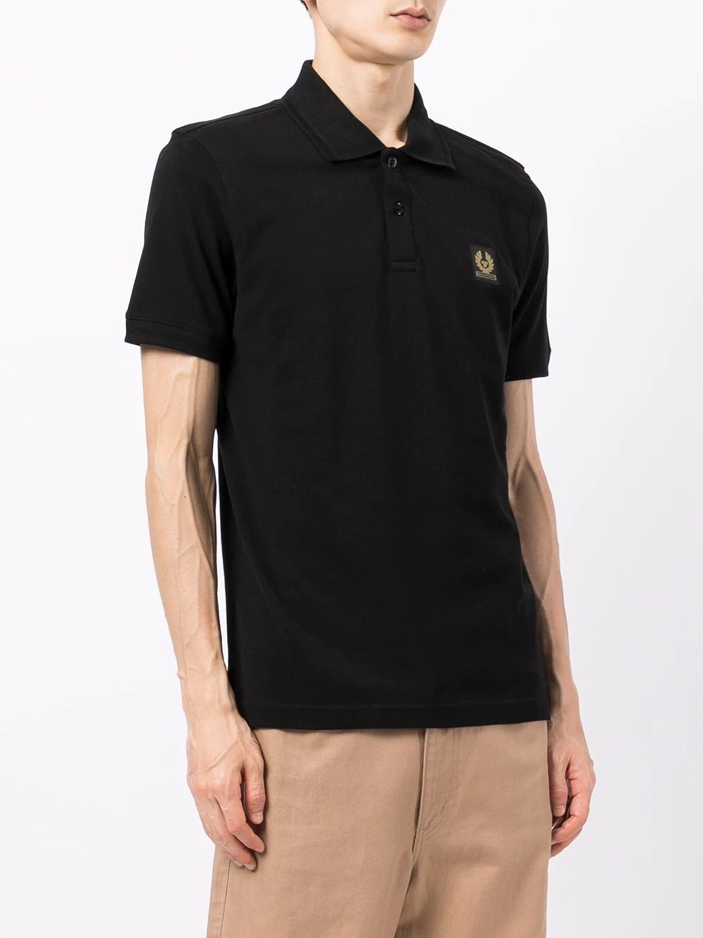 logo polo shirt - 3