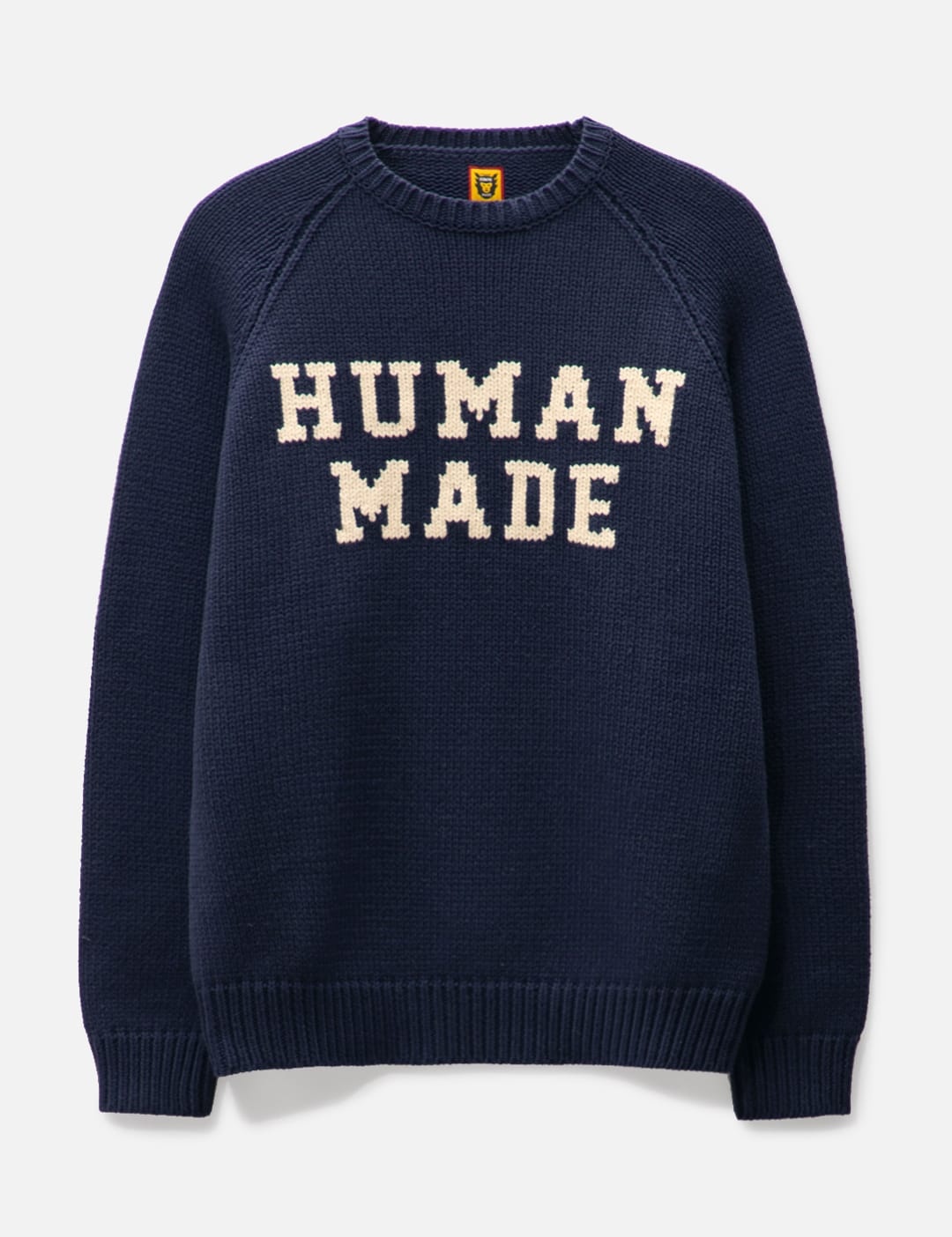 BEAR RAGLAN KNIT SWEATER - 1