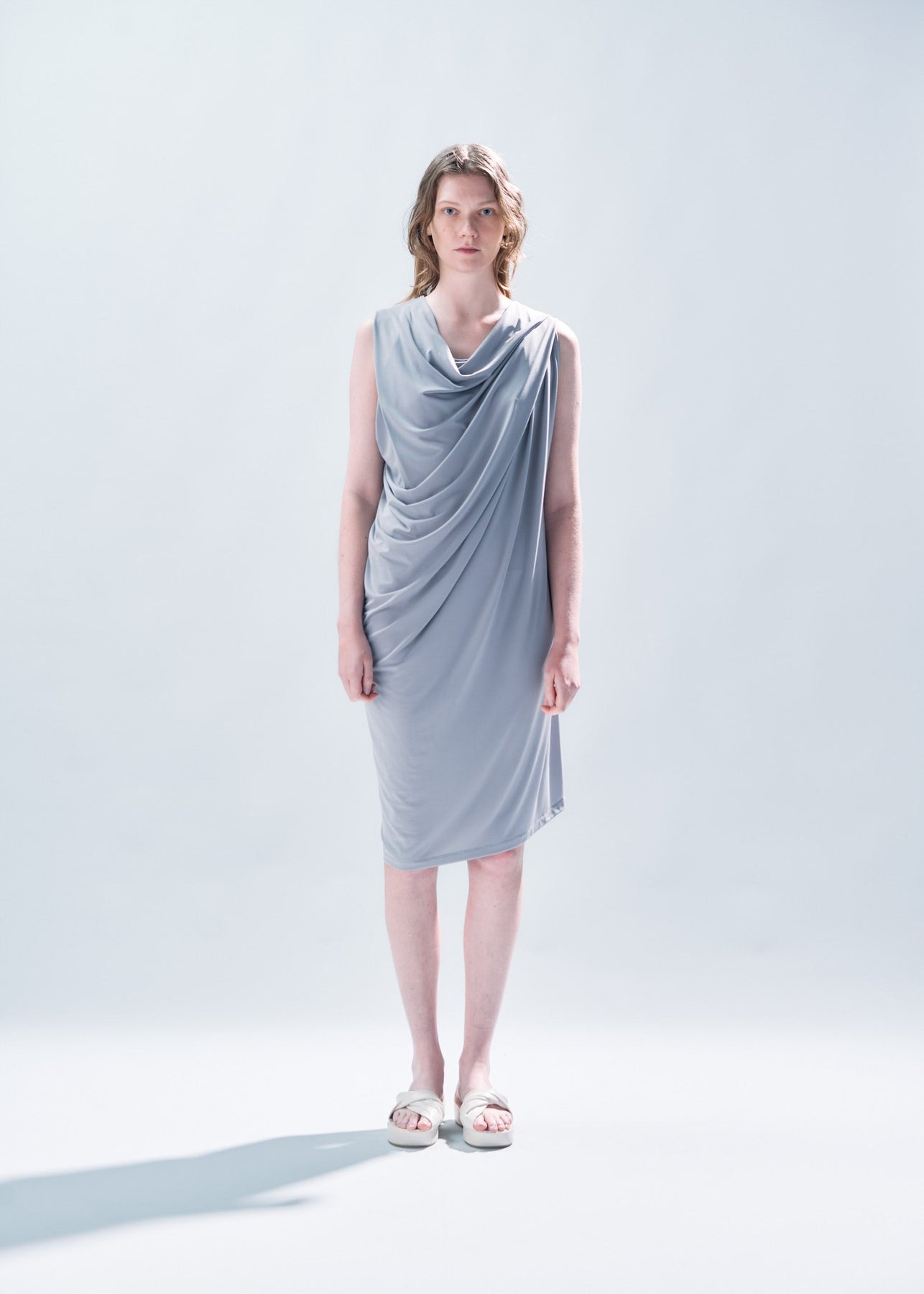 DRAPE JERSEY-46 DRESS - 2