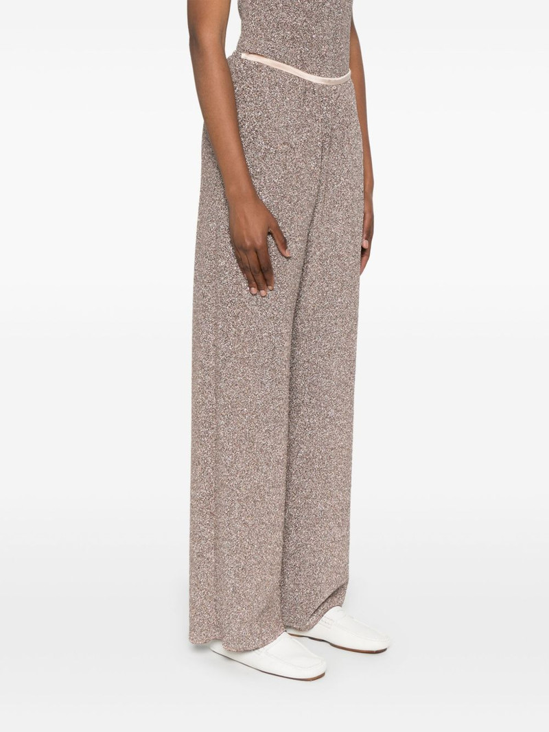 metallic-treading trousers 3