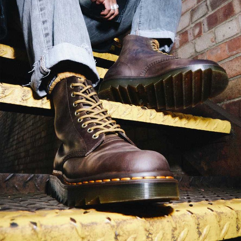 Dr. Martens 1460 Pascal Ziggy Martin Boots Brown 26924207 - 7