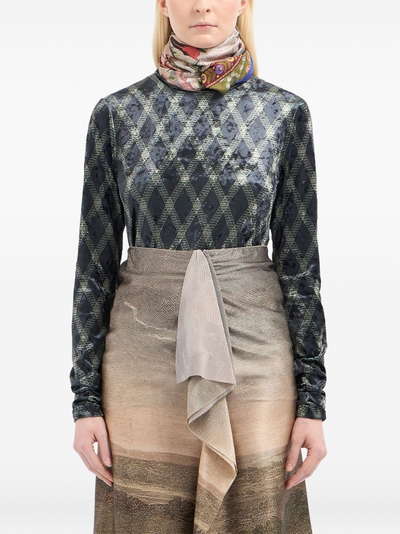 Aloeuw floral-print silk scarf 3