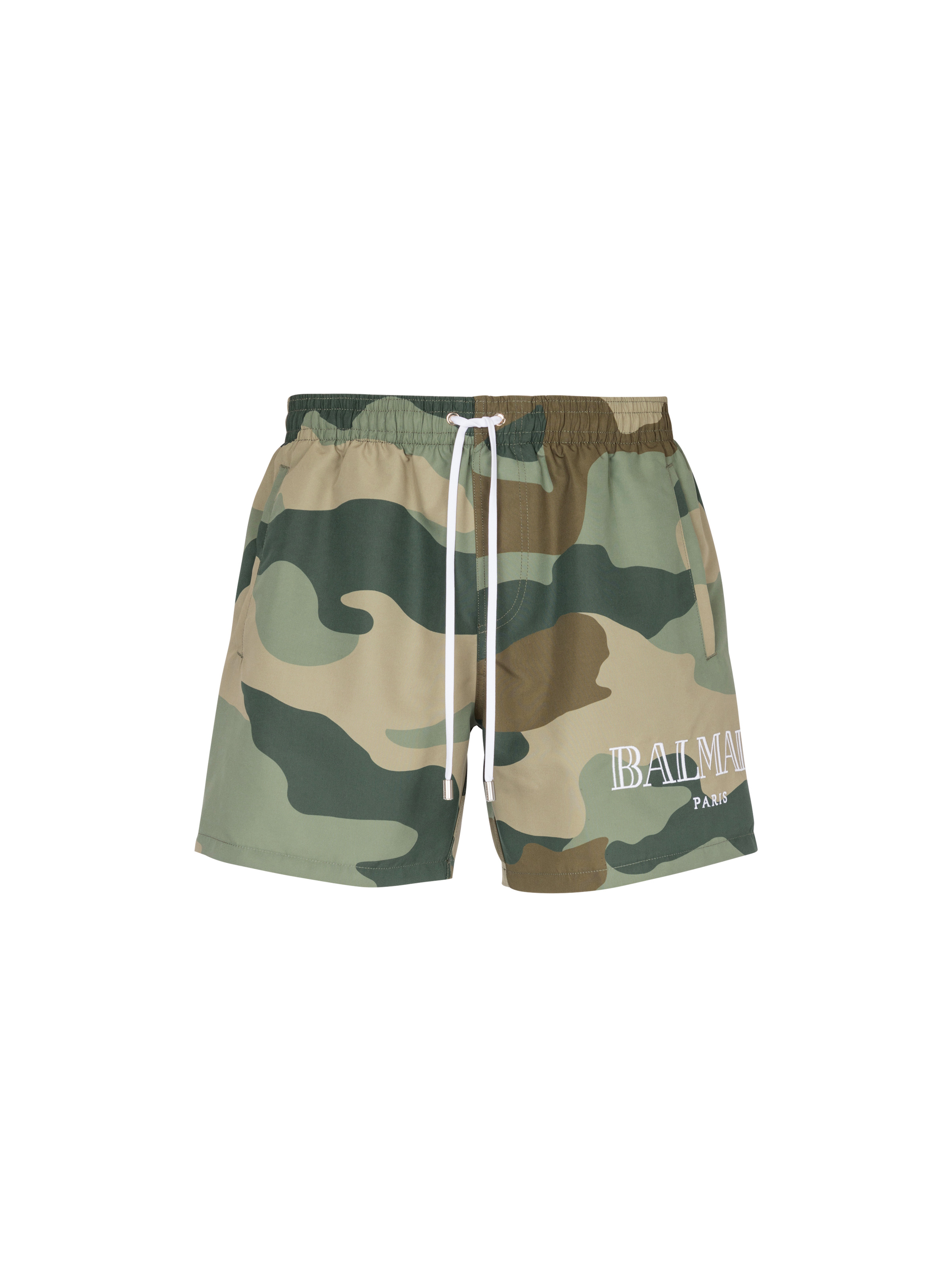 Camouflage swim shorts - 1