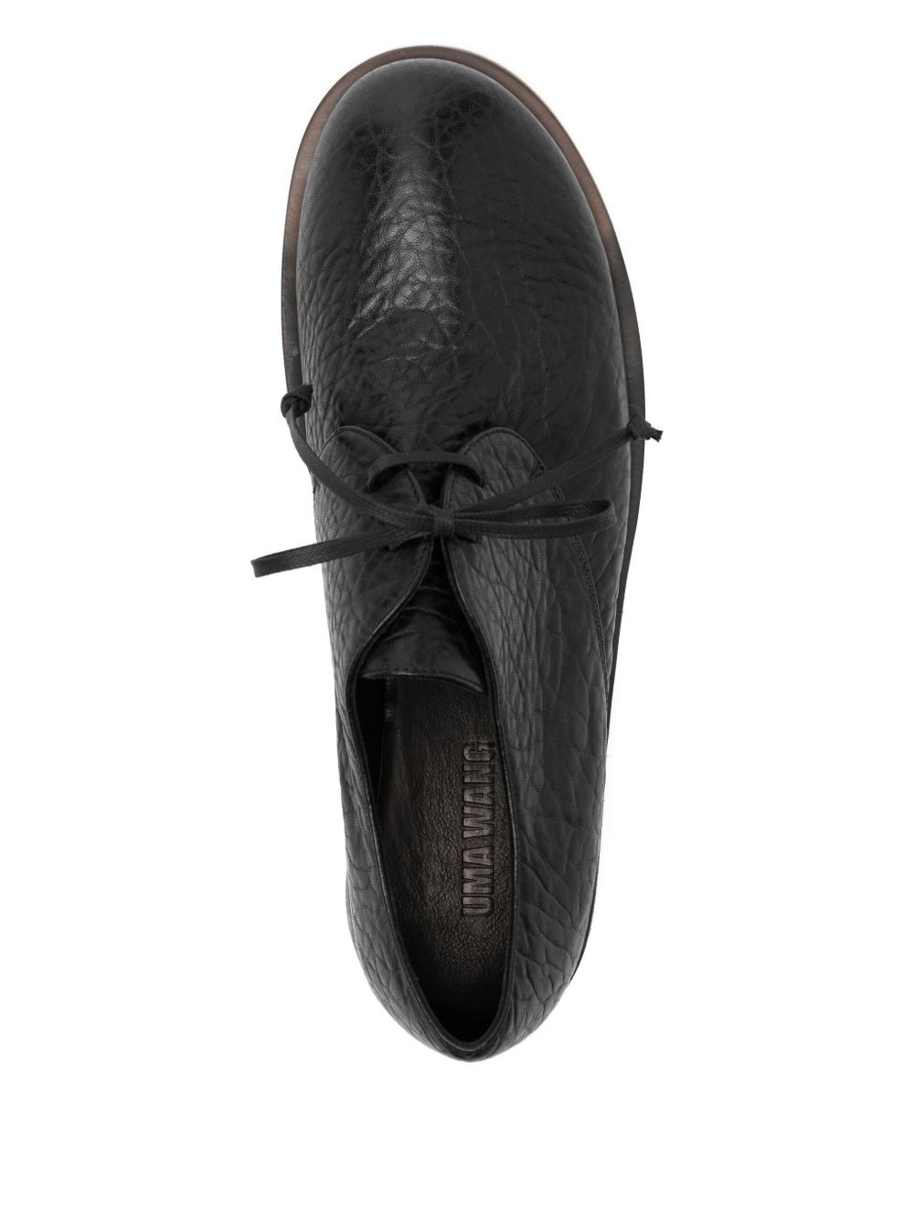 leather derby shoes - 4