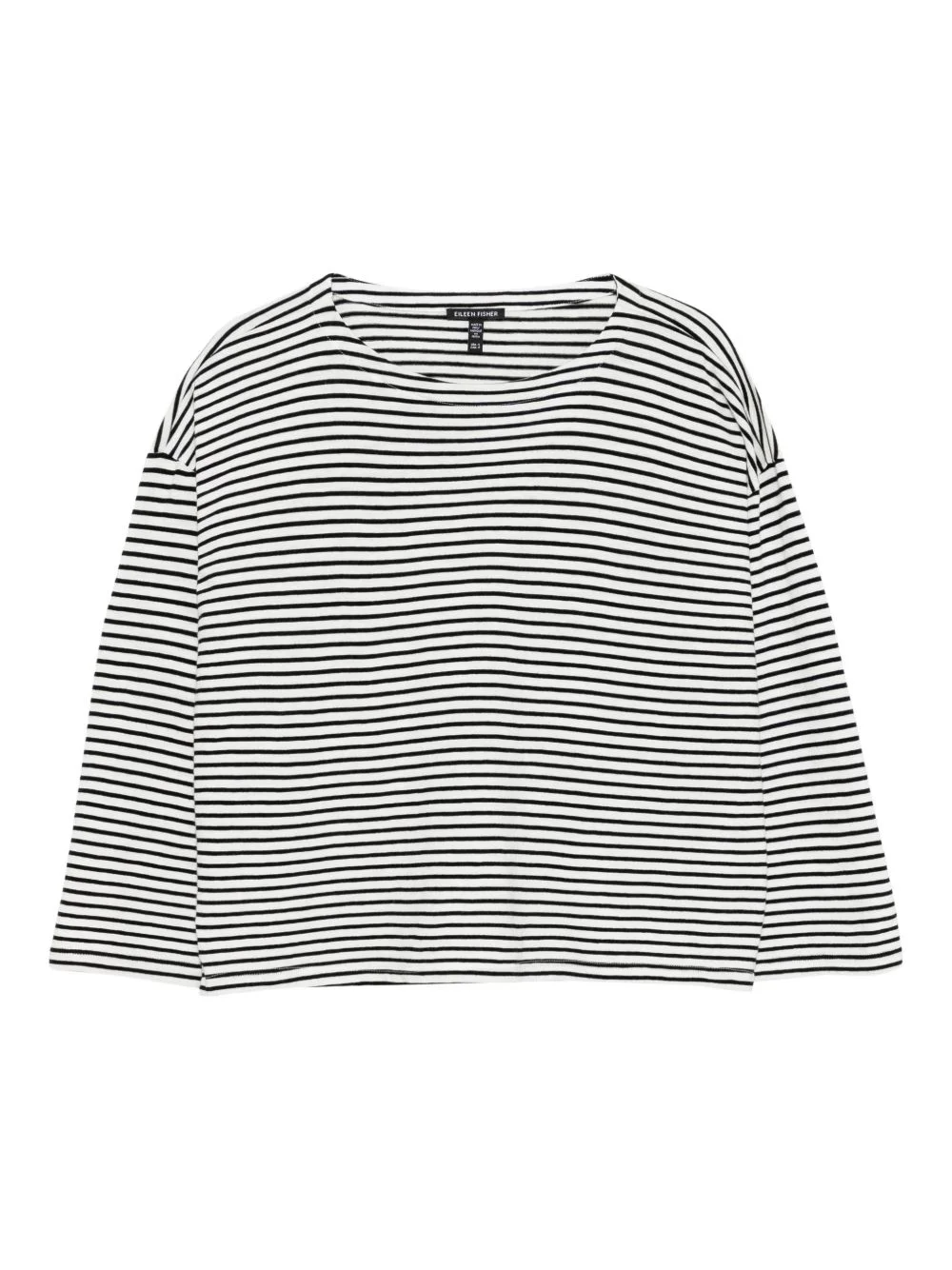 striped cotton T-shirt - 1