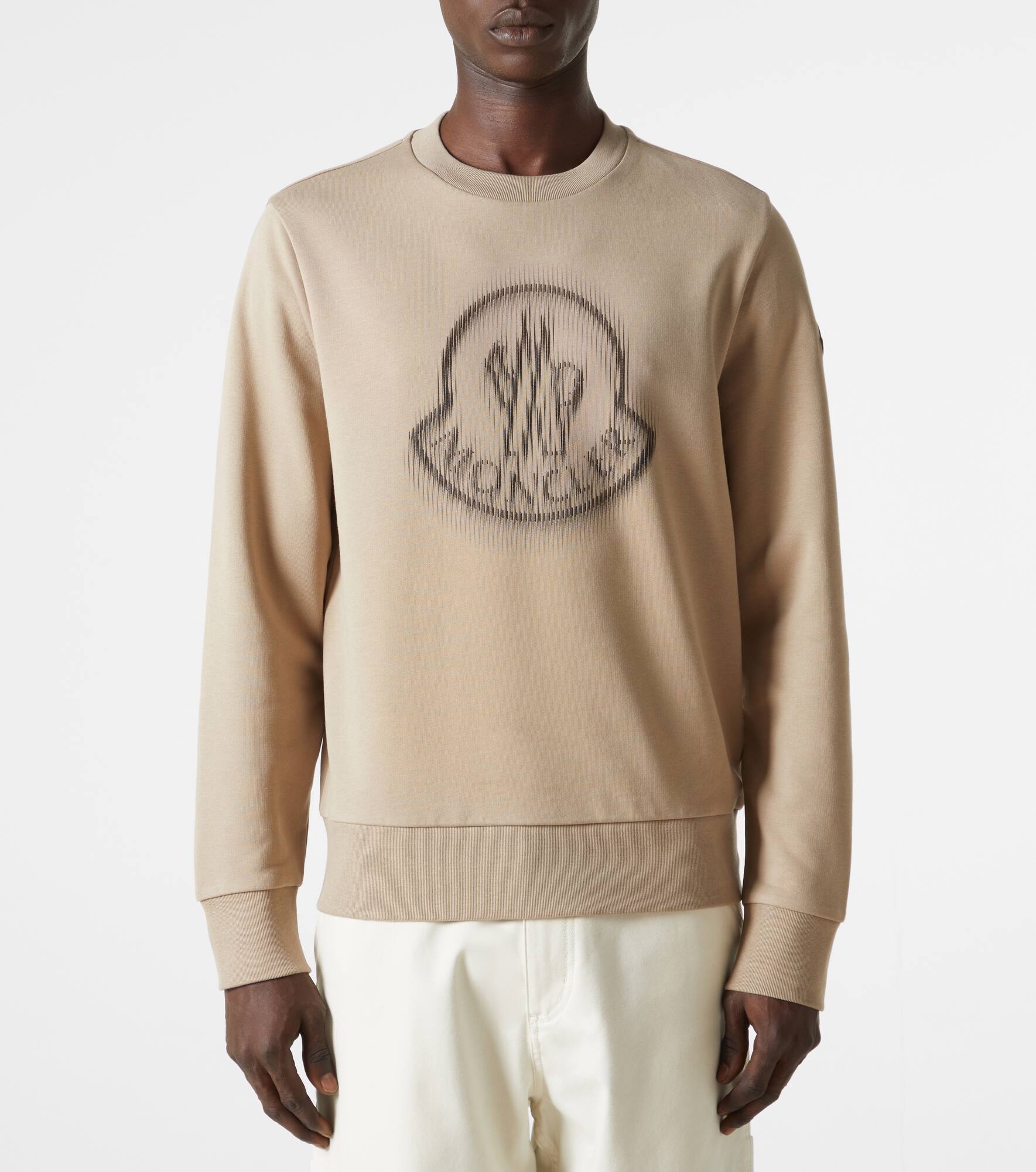 Logo cotton jersey sweater - 3
