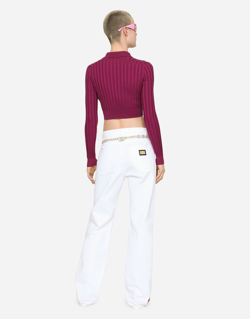 Boyfriend jeans with rips 3